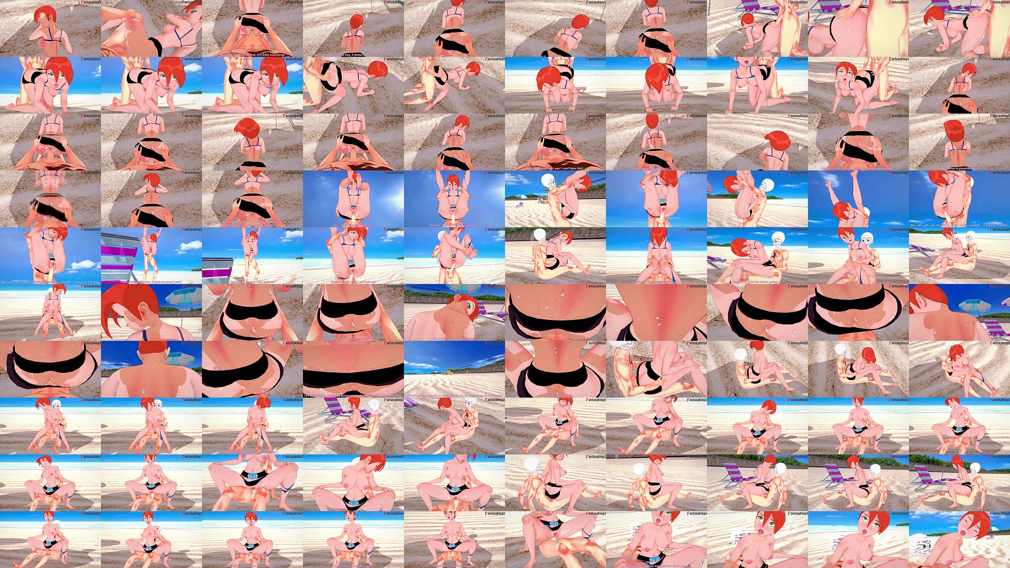 Grown Gwen Tennyson Bikini sex on the beach 4 Ben10 | Watch the full and FPOV on Sheer &amp; PTRN: Fantasyking3 预览图