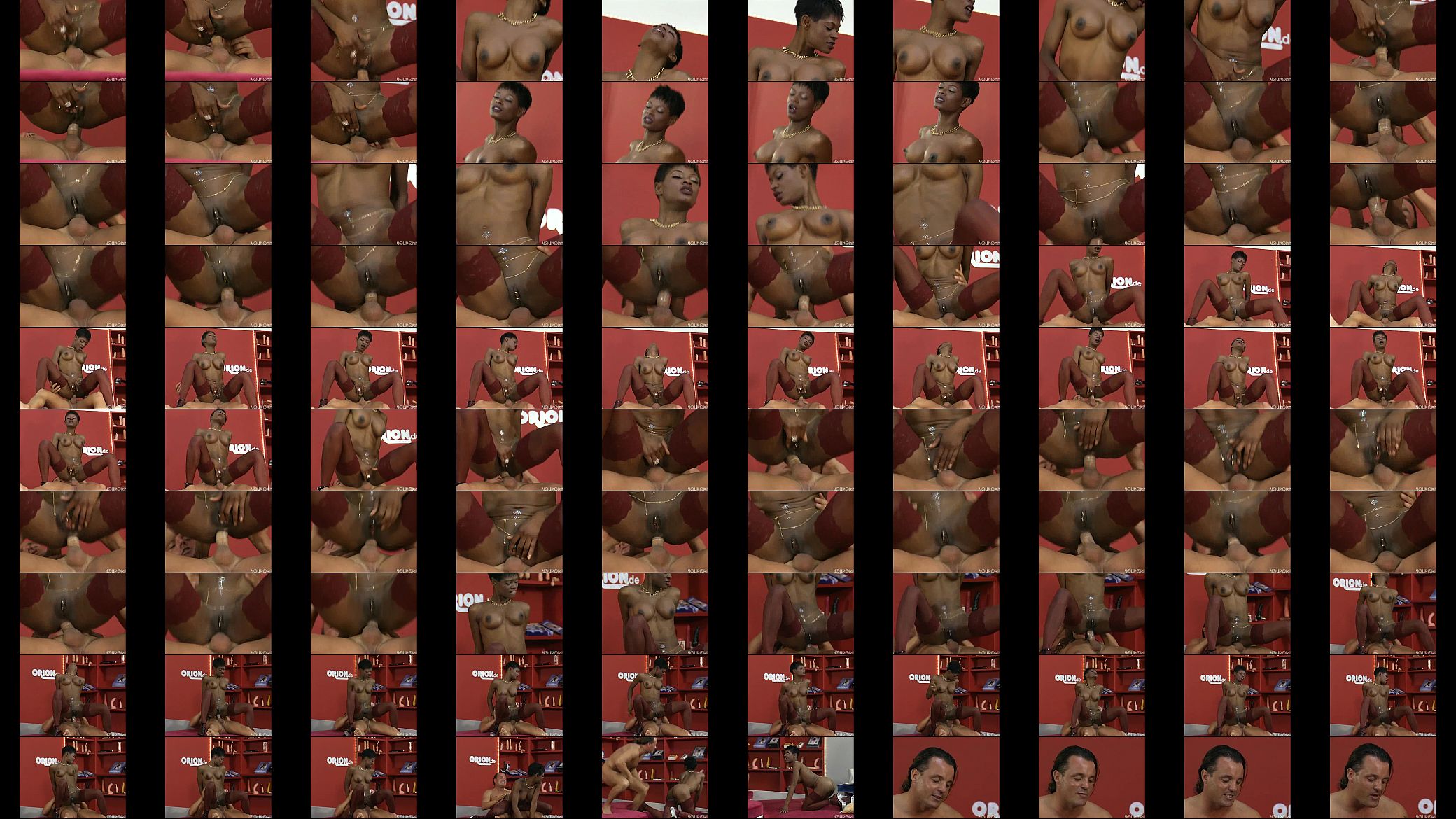 YouPorn - Beautiful ebony babe has a big cock up her ass 预览图