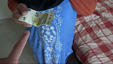 A Turkish milf is NOT SCARED to show her hairy pussy to GERMAN TOURIST