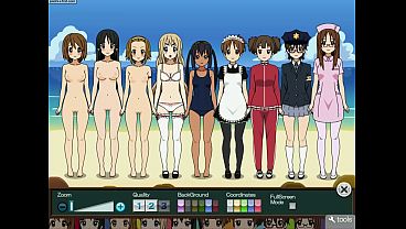 K-on public undressing