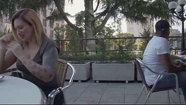 I suck this black dick in public and finish the game at home until i get his cum all over my ass