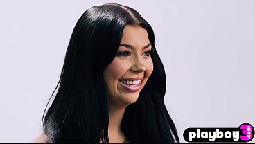 Big tits teen Holly Day masturbates after she talked about her journey