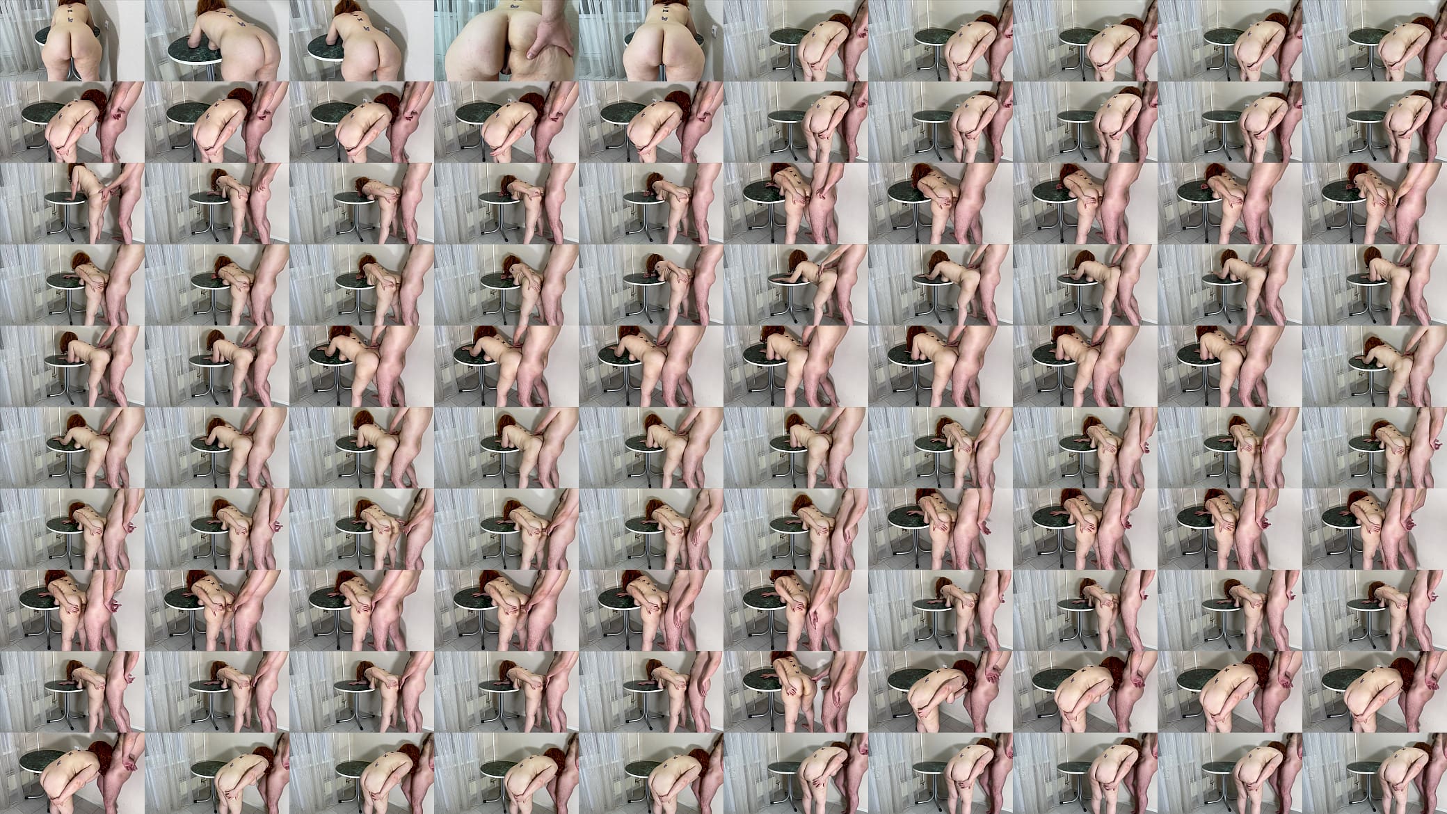 The cock goes deep into the mature ass of a MILF 预览图