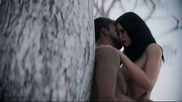 七王国47 - アトラスとレイアラが戦闘前に広場でセックス