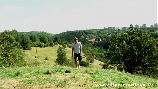 Blond David Hora from Hammerboys TV