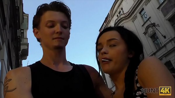 Download Video - HUNT4K&period; Need for money motivates teen to cheat on her poor boyfriend