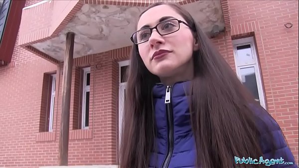 Public Agent Young Russian in Glasses Fucking a Big Cock