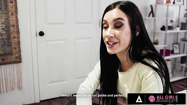ALL GIRL MASSAGE - Sexy Jazmin Luv Cheers Up Lily Larimar With A Hot Lesbian Fuck