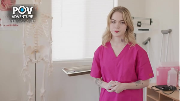 Real POV Adventure | Petite Blonde Nurse Sage Fox Needs To inspect Your Cock