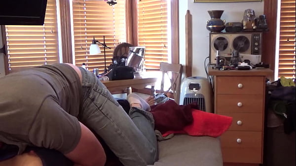Raven Grey fucked by man who is fulled clothes