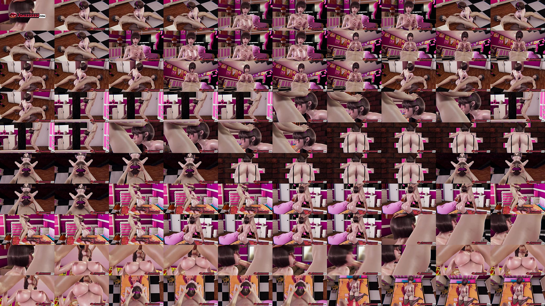 Hot Milf Gilly &ndash; 3D Hentai Animation with Big Tits and Fuck Service 预览图
