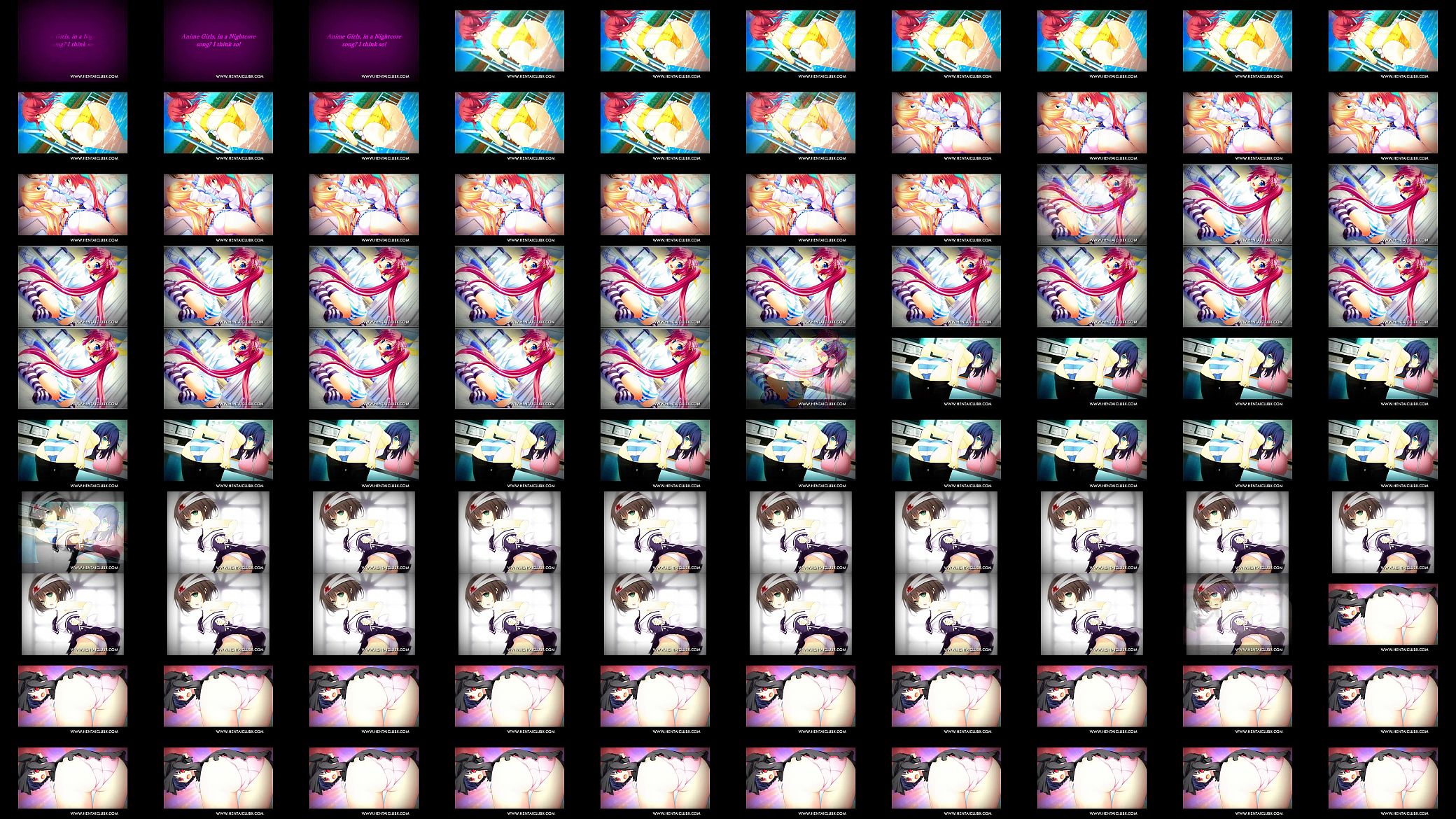 sexy  Nightcore  Sweetest Ass in The World  Anime Girls 2012  hentai 预览图
