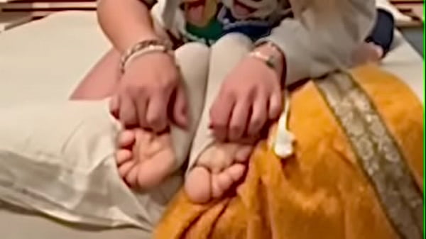 Mistress Sun rip boyfriend socks and drops wax on them