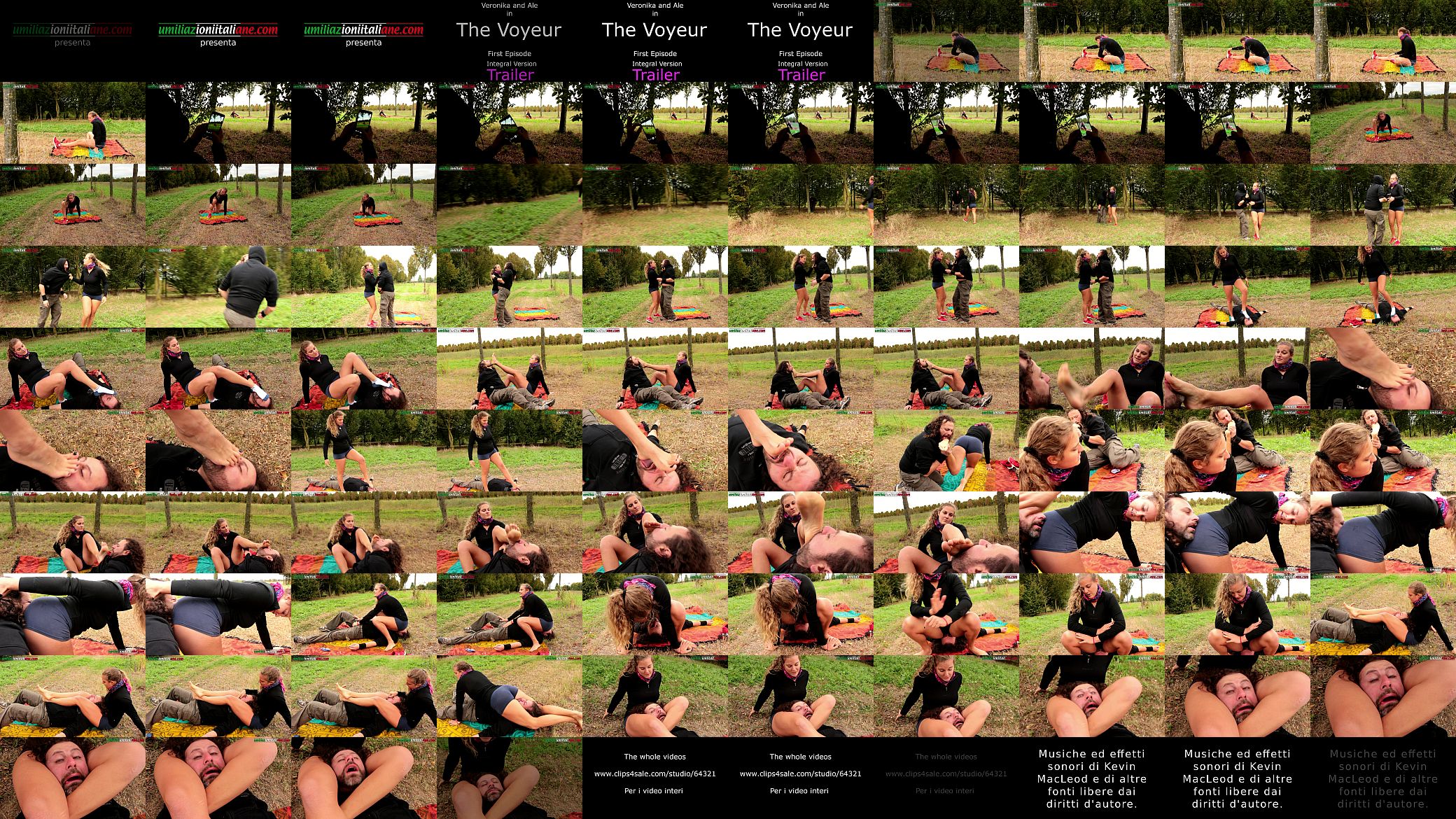 The Voyeur Ep1 - Outdoor Foot Worship and Facesitting 预览图
