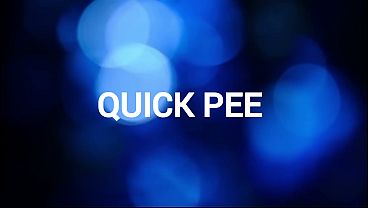 Alora gets a mouthful of Pee 25 sec