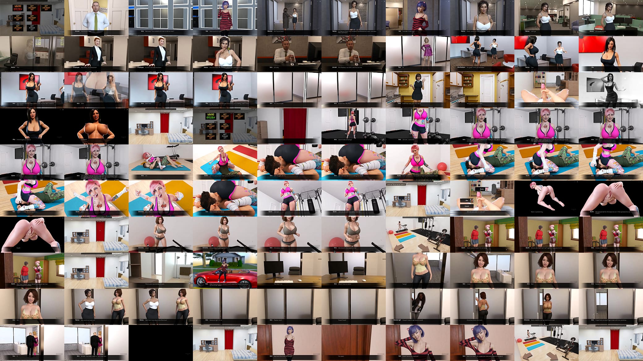 Flirty F Cap 3 - Ayudando a Mi Hermanastra Con Su Entrenamiento 预览图