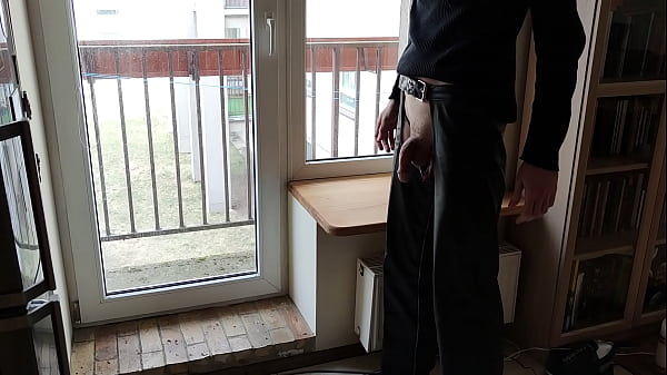 Download Video - Wanking my cock in chaps