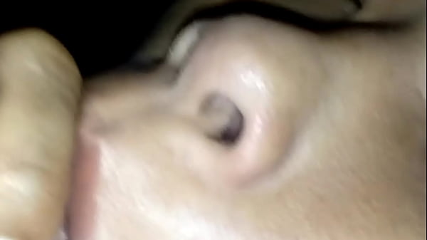 Beautiful girl gave me a blow job, sucking my dick until the cum squirted into her mouth.
