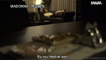 I asked my friend to mediate my fight with my wife, and she ended up being stolen from me. [Subtitled] Sayuri Hayama