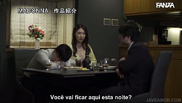I asked my friend to mediate my fight with my wife, and she ended up being stolen from me. [Subtitled] Sayuri Hayama