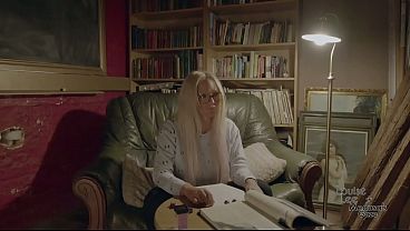 Slutty Blonde with big tits fucks geeky GM acting out her horny Elf characters actions from the game