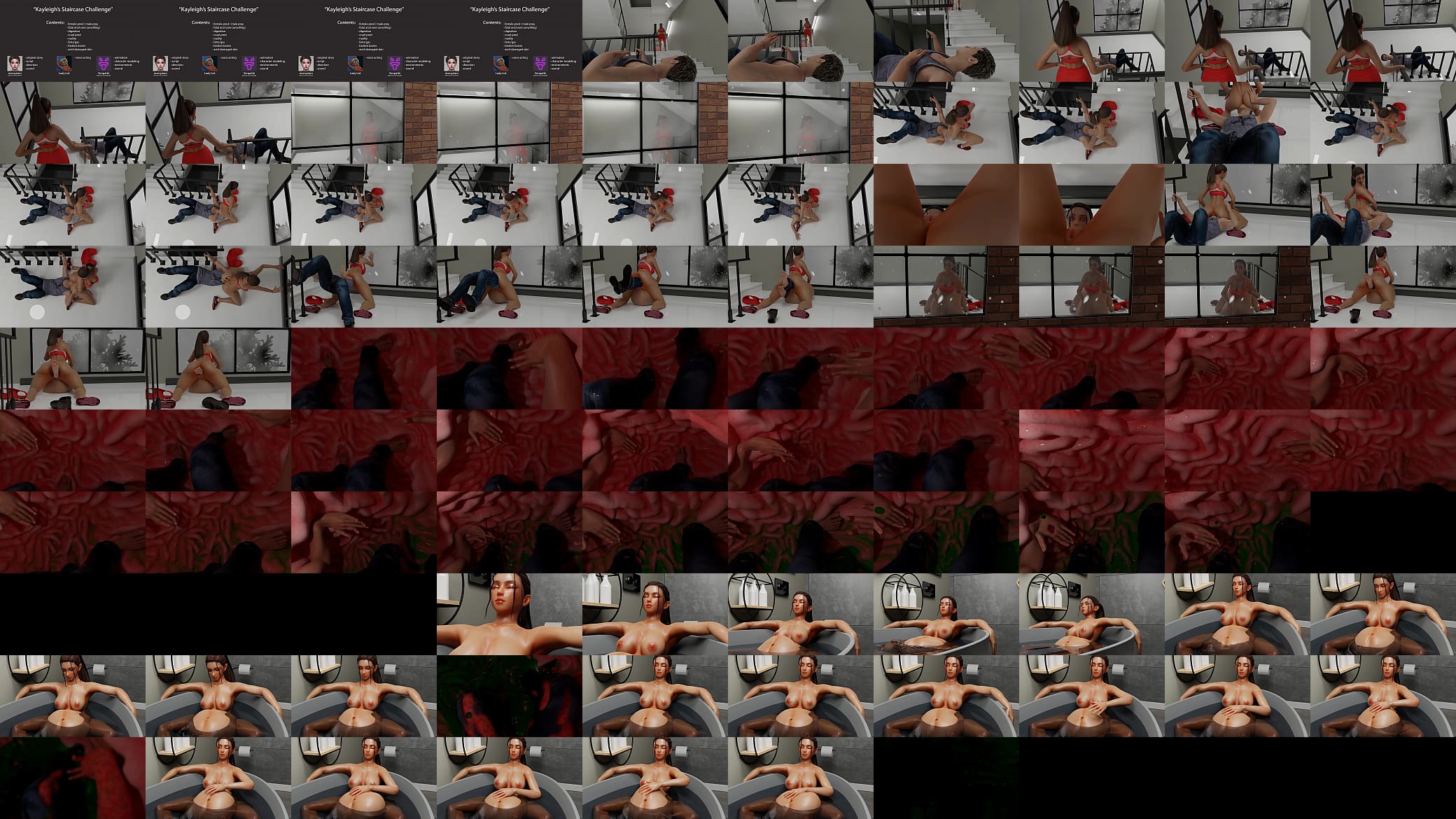 Kayleigh&#039;s Staircase Challenge! (msmyriam) 预览图