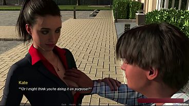 How to Lose Ones Virginity 3 – Leo Presses Kate’s Boobs and Discovers Her Secret Fantasy