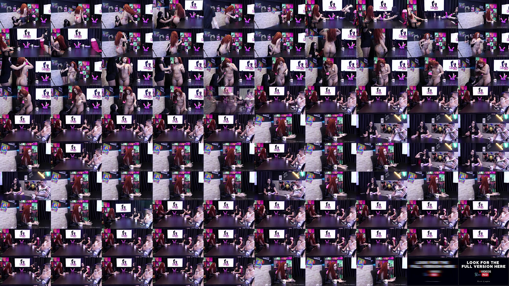 COMPILADOS DA EMY TATUADA NO PAPO COM TIFANY (SWING CAST) - PARTE 2 (WATCH ON: SHEER/RED) 预览图
