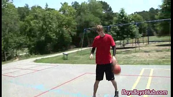 Blacks On Boys - Bareback Interracial Hardcore Fucking Movie 23