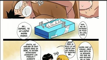 My step aunt helps me masturbate to comics 9 min