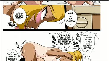 Mi tia me ayuda a pajearme comicc