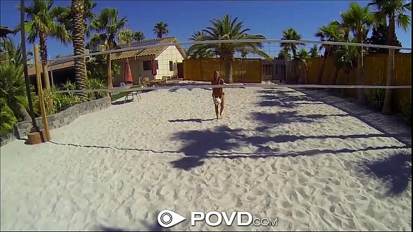 Povd Pretty blonde have some sexy summer fucking time