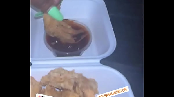  Vegan Playground Was A Success  Original Herbivore With The Chikn Bites Omgg