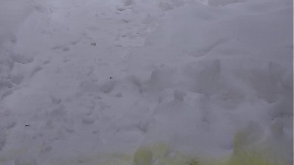 I declare a challenge: a golden shower outside on a cold, frosty, winter day. Fetish compilation one bold girl, to be continued.