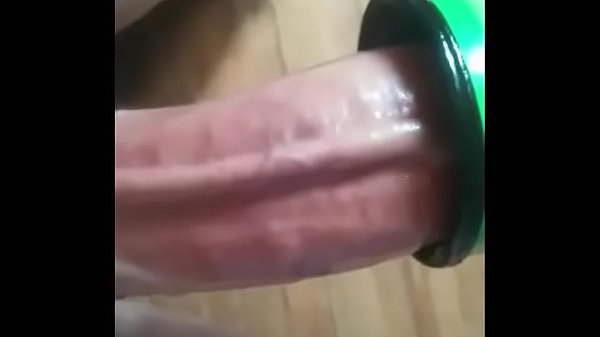 Masturbating With Homemade Fleshlight 'Oily' Ho...