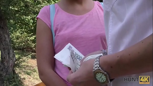 HUNT4K. Chick Denisse sold her pussy to guy without BF's agreement
