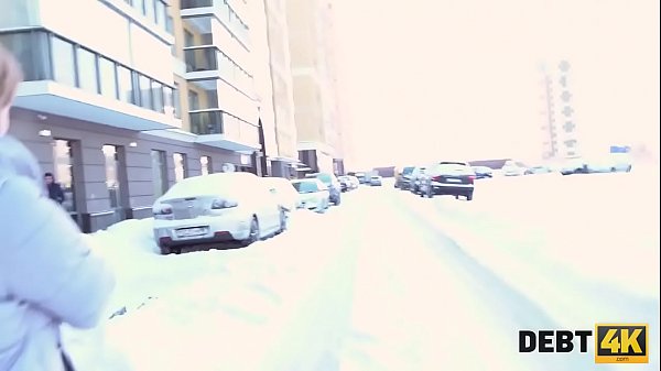 Download Video - DEBT4K&period; Calibri Angel has no money to return debt but has perefect body