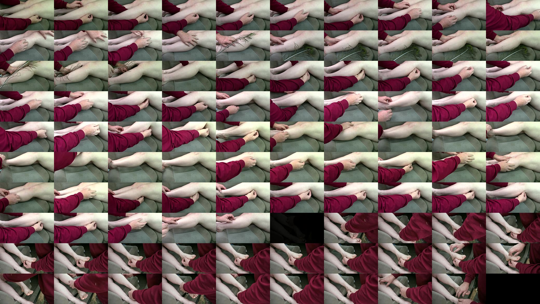 Tickling Chubby Brandy&#039;s legs and feet 预览图