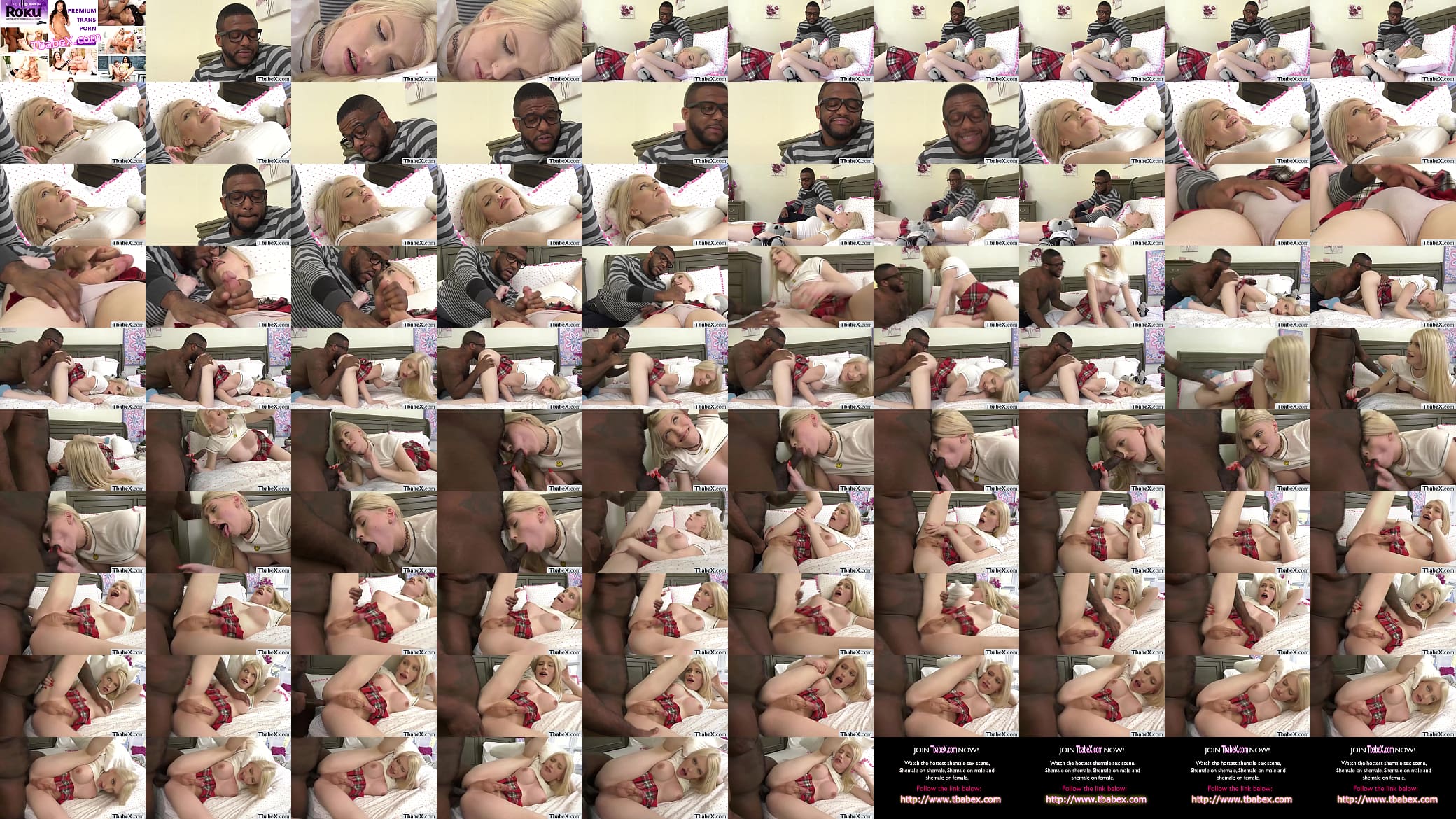 Blonde TS stepdaughter Izzy Wilde fucked by stepdads bbc 预览图