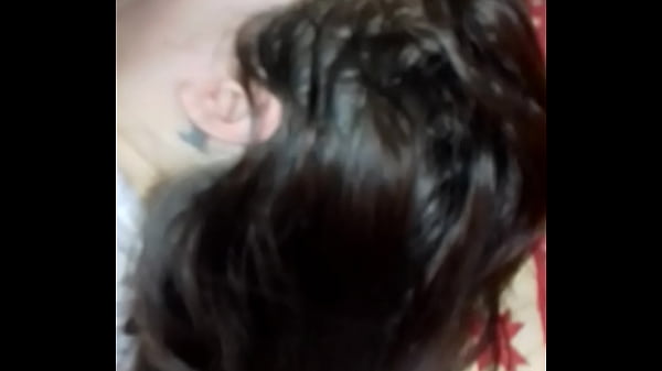 Cumshot on s. girls hair