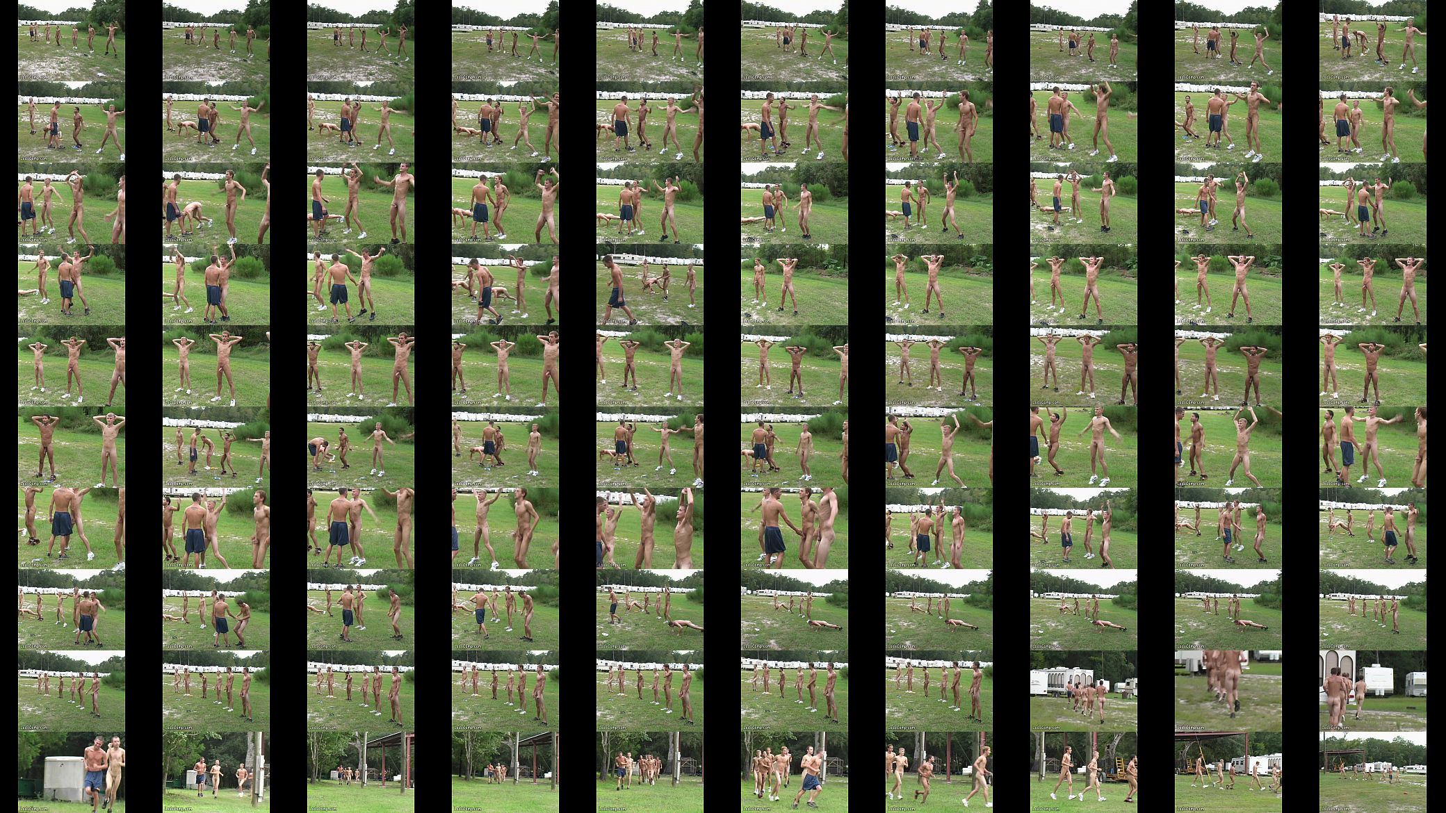 Six boys work out naked under coach&rsquo;s supervision 预览图