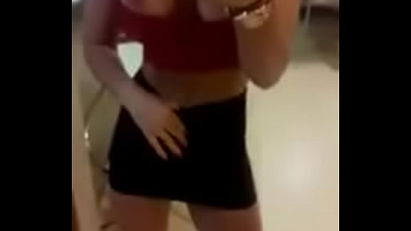 amateur brunette displayed in the mirror