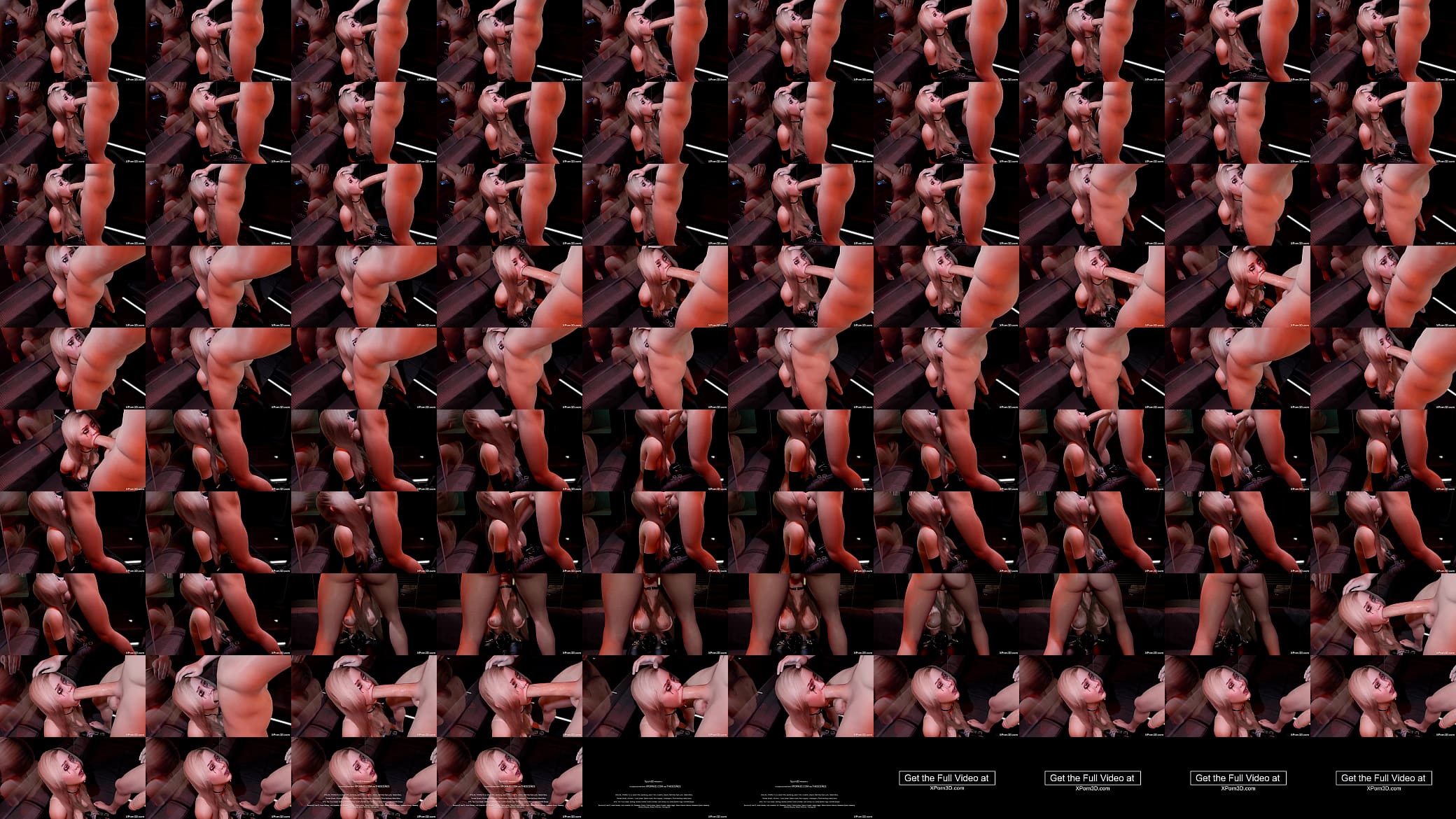 3D Bondage BDSM Facefuck teaser 预览图