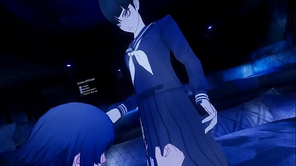 VR Erotic Roleplay: Naoto & Cross-dressed V-Kun