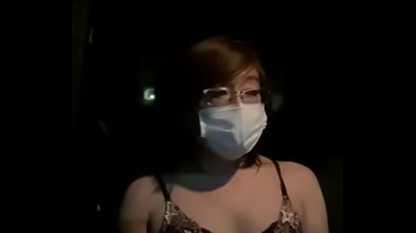 変態女装の露出ドライブ