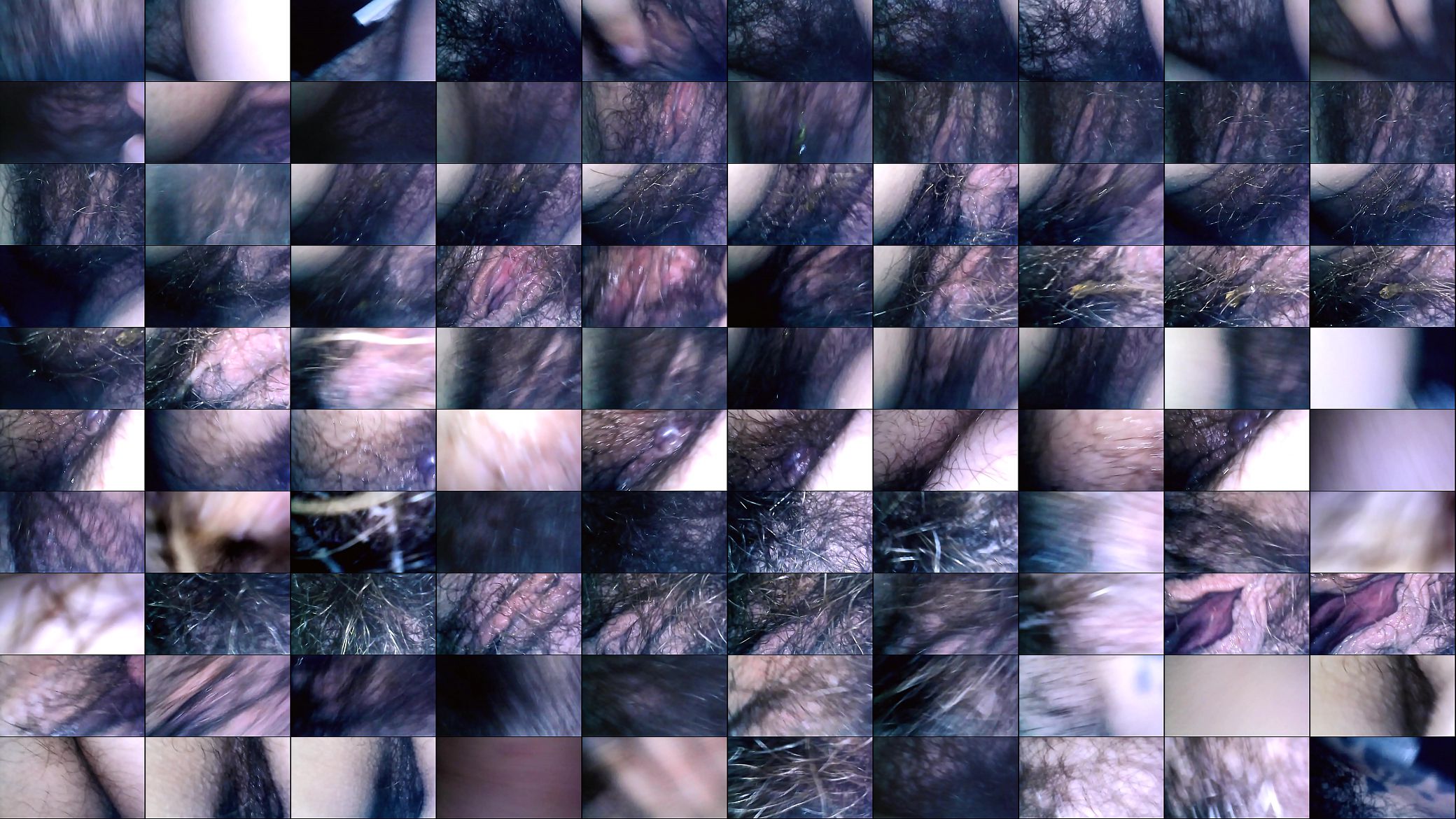 Exciting endoscope exploration of mom&#039;s hairy pussy and her asshole 预览图