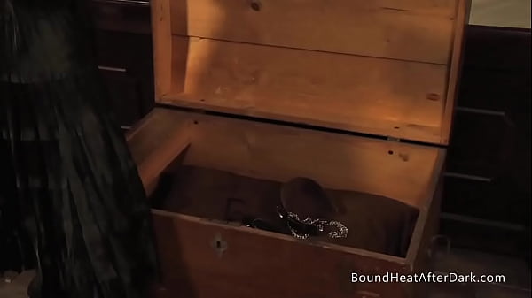 Lesbian Slave Receives Collar And Chain As A Gift