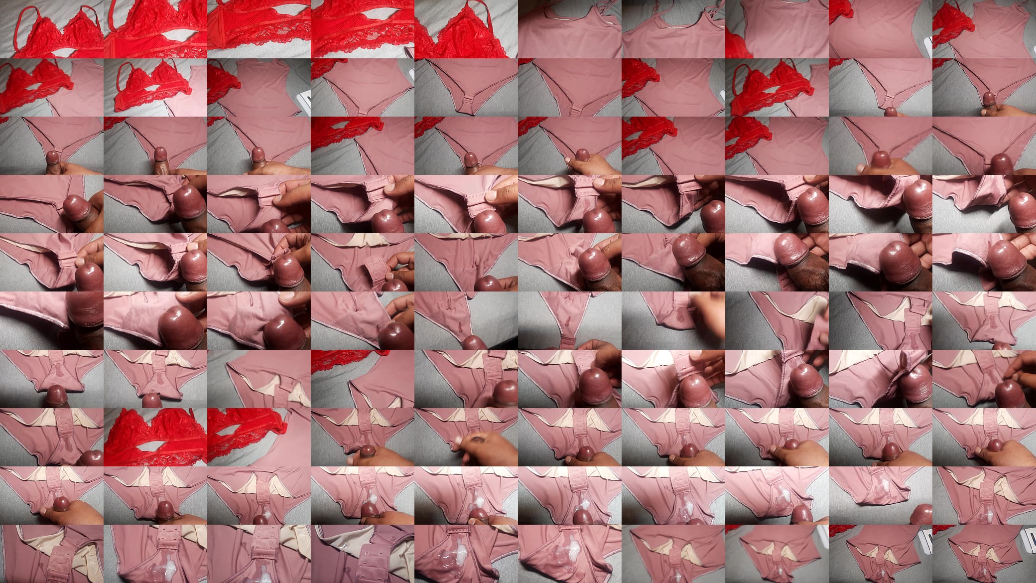 Me masturb&eacute; y corr&iacute; sobre la lencer&iacute;a nueva de mi mejor amiga. Ahora no se como limpiarlo 预览图