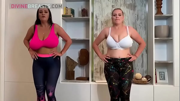 Helen Star and Erin Star Busty Aerobics Babes