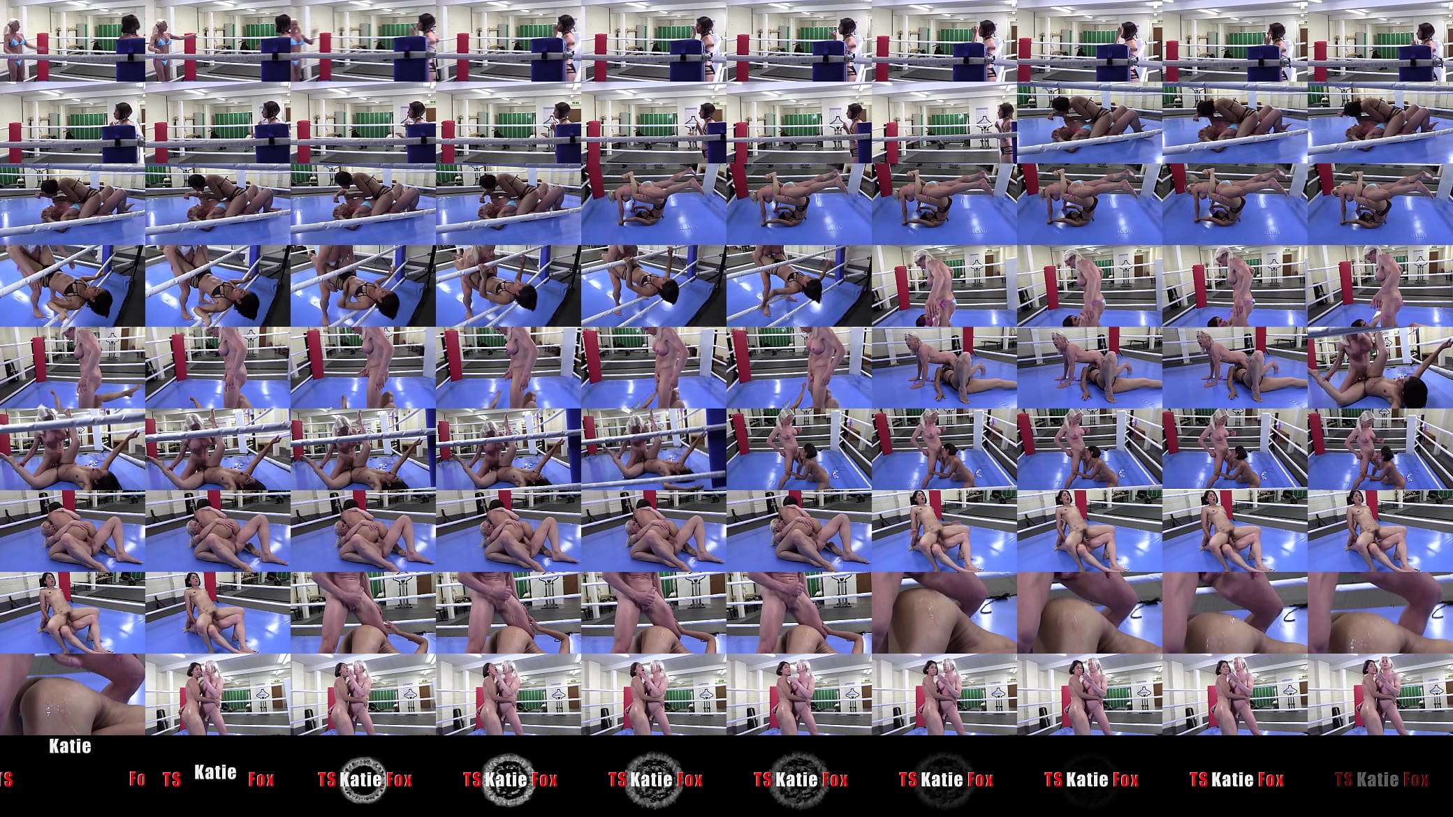 Interracial wrestling with saharaknite and katie  fox 预览图